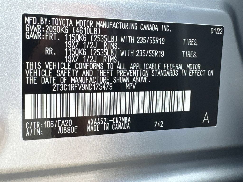 Used 2022 Toyota RAV4 XLE Premium FWD image 34