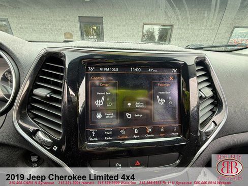 Used 2019 Jeep Cherokee Limited AWD/4WD image 36