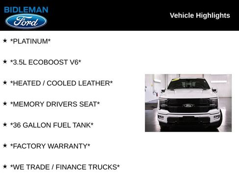 Used 2025 Ford F150 Platinum AWD/4WD image 10