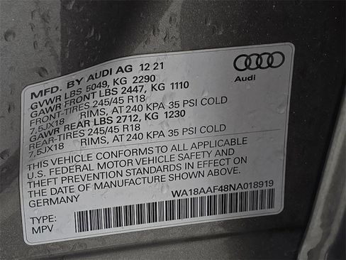 Used 2022 Audi A4 2.0T allroad Premium Plus image 37
