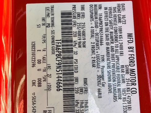 Used 2022 Ford Mustang GT Premium w/ Equipment Group 401A image 33