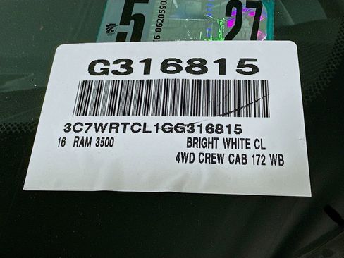 Used 2016 RAM 3500 SLT w/ Quick Order Package 29G SLT AWD/4WD image 22