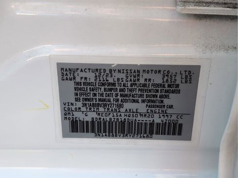 Used 2024 Nissan Sentra S FWD image 10