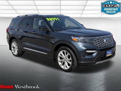 Certified 2022 Ford Explorer Platinum w/ Equipment Group 601A AWD/4WD image 1