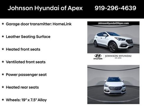 Used 2017 Hyundai Santa Fe Sport w/ 2.0T Ultimate Tech Package 05 FWD image 24