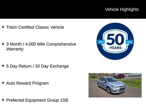 Used 2018 Chevrolet Cruze LS w/ LS Fleet Convenience Package image 5