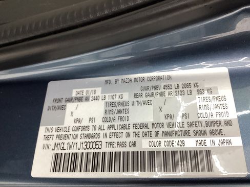 Used 2018 MAZDA MAZDA6 Grand Touring Reserve FWD image 50