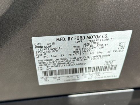 Used 2019 Ford Explorer Sport AWD/4WD image 33