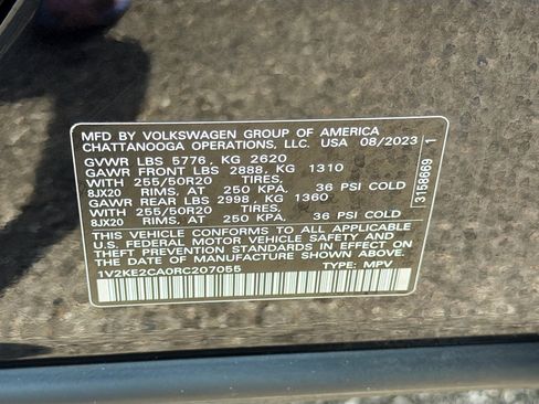 Used 2024 Volkswagen Atlas Cross Sport SE w/ Panoramic Sunroof Package AWD/4WD image 45