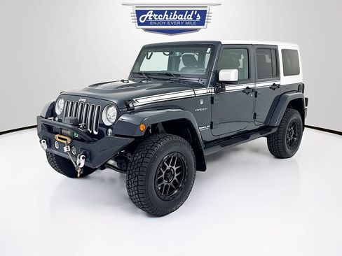 Used 2017 Jeep Wrangler Unlimited Sahara w/ Quick Order Package 24E Chief AWD/4WD image 3