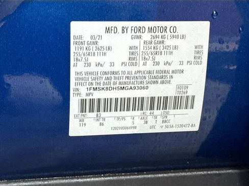 Used 2021 Ford Explorer XLT image 33