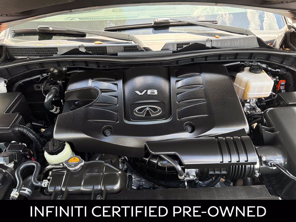 Certified 2023 INFINITI QX80 Luxe w/ All-Season Package AWD/4WD image 17