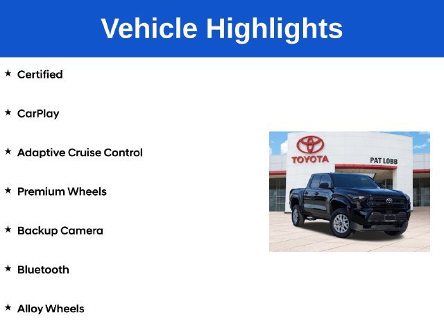 Certified 2026 Toyota Tacoma SR RWD image 5