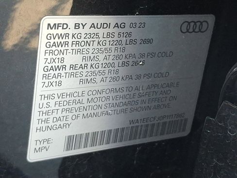 Used 2023 Audi Q3 2.0T Premium Plus w/ Premium Plus Package image 27