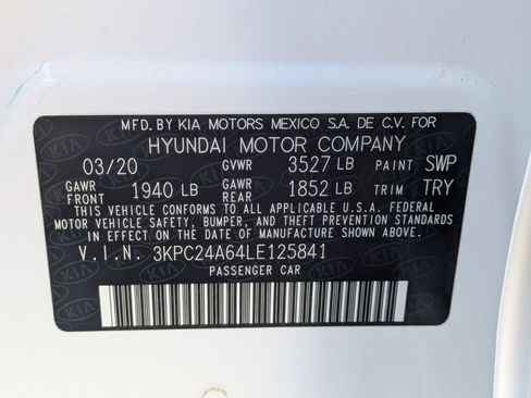 Used 2020 Hyundai Accent SEL FWD image 28