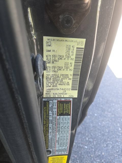 Used 2013 Nissan Frontier SV w/ SV Value Truck Pkg RWD image 13