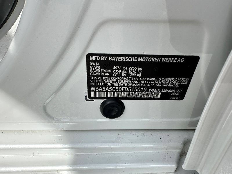 Used 2015 BMW 528i Sedan RWD image 36
