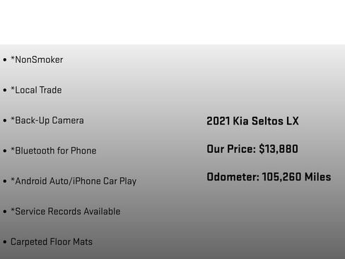 Used 2021 Kia Seltos LX AWD/4WD image 6