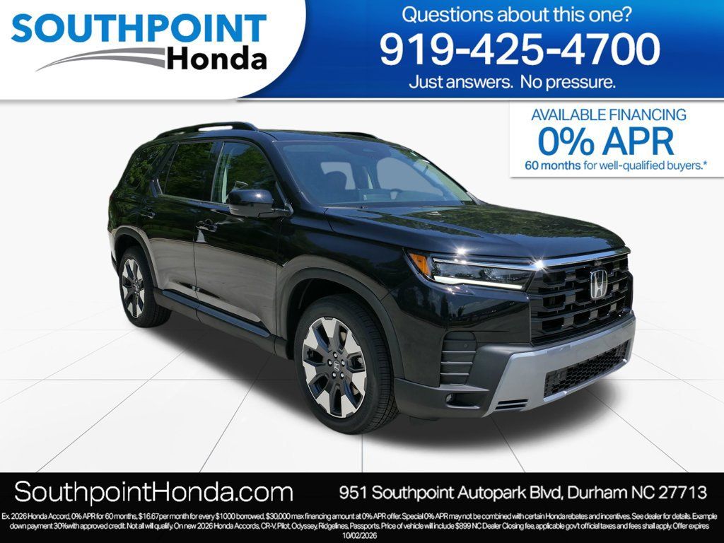 New 2026 Honda Pilot Elite image 1