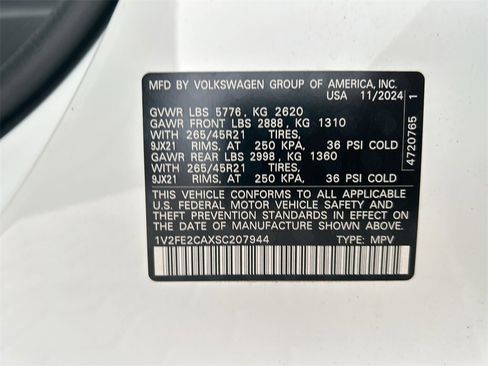 New 2025 Volkswagen Atlas Cross Sport SEL Premium R-Line image 55