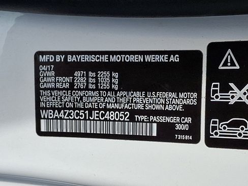 Used 2018 BMW 430i xDrive Convertible AWD/4WD image 28