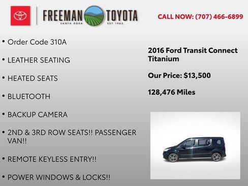 Used 2016 Ford Transit Connect Titanium FWD image 5