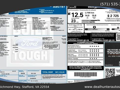 Used 2016 Ford F150 XLT w/ XTR Package AWD/4WD image 36