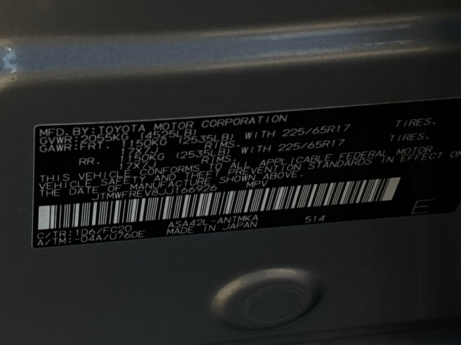 Used 2018 Toyota RAV4 XLE w/ Plus Extra Value Package FWD image 29