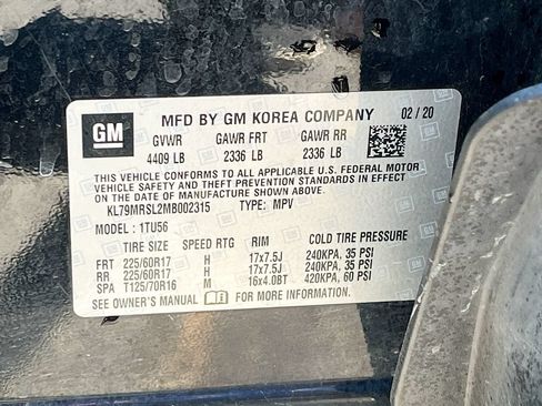 Used 2021 Chevrolet TrailBlazer LT w/ Convenience Package AWD/4WD image 31