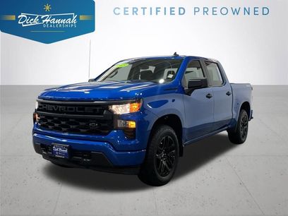 Certified 2023 Chevrolet Silverado 1500 Custom w/ LPO, Dark Essentials Package