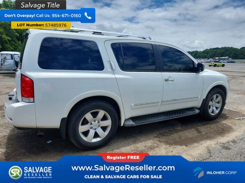 Used 2011 Nissan Armada SL w/ DVD FES Pkg RWD image 4