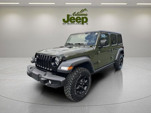 Used 2021 Jeep Wrangler Unlimited Sport image 1