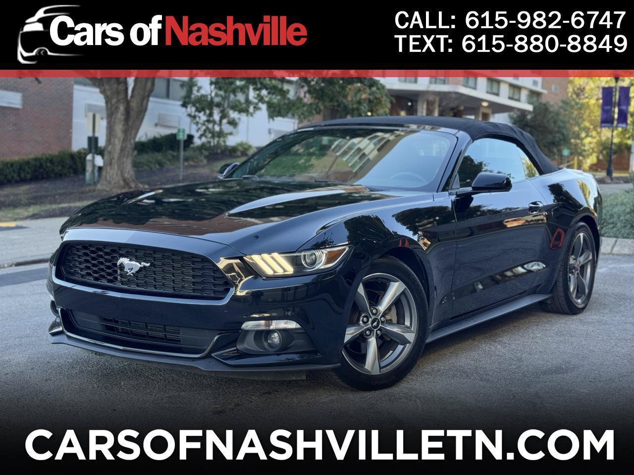 Used 2016 Ford Mustang Convertible w/ Equipment Group 051A RWD image 1