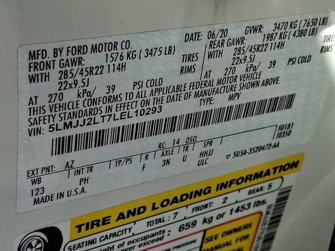 Used 2020 Lincoln Navigator Reserve w/ Equipment Group 208A Reserve image 28