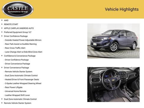 Used 2019 Chevrolet Equinox LT AWD/4WD image 3