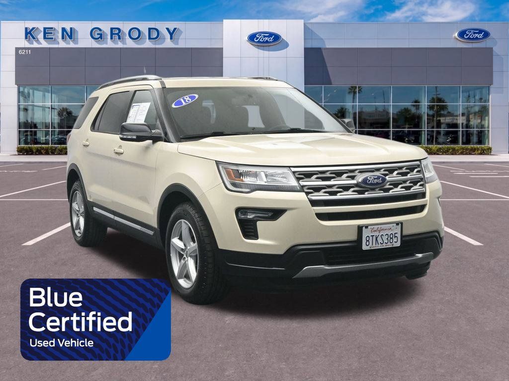 Certified 2018 Ford Explorer XLT w/ Equipment Group 201A FWD 360° Tour