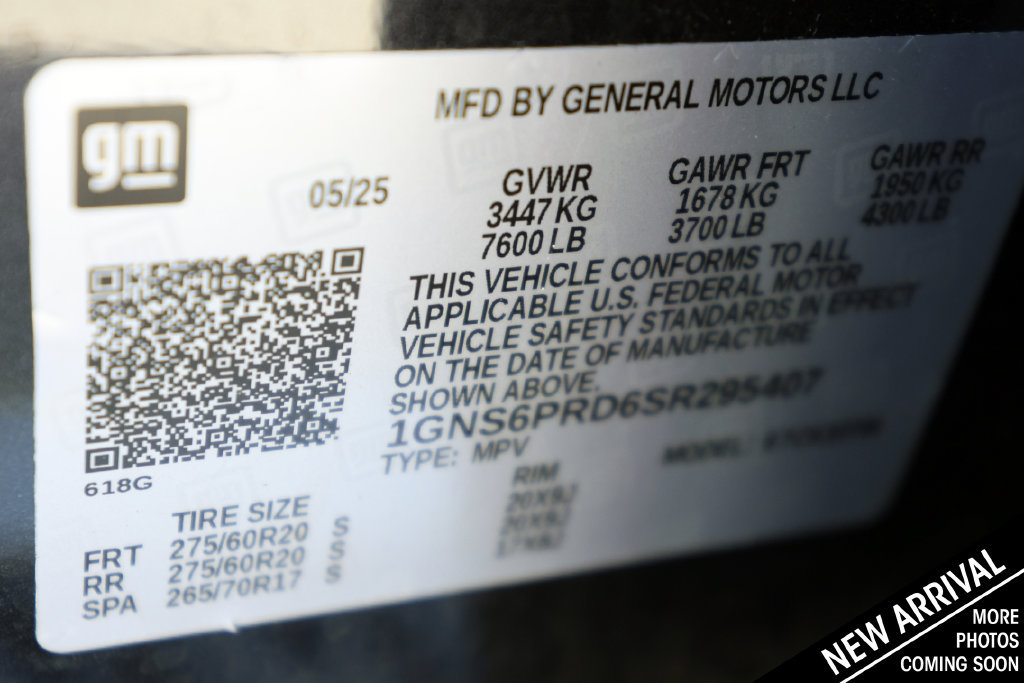 Used 2025 Chevrolet Tahoe Z71 AWD/4WD image 12