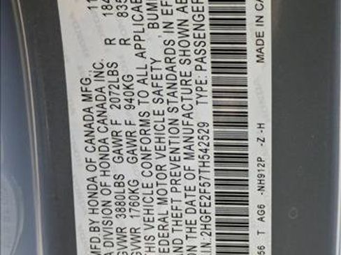 New 2026 Honda Civic Sport image 17