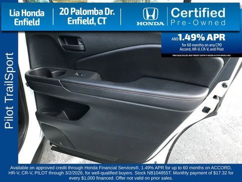 Certified 2022 Honda Pilot TrailSport image 32