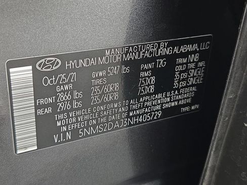 Used 2022 Hyundai Santa Fe SEL AWD/4WD image 25