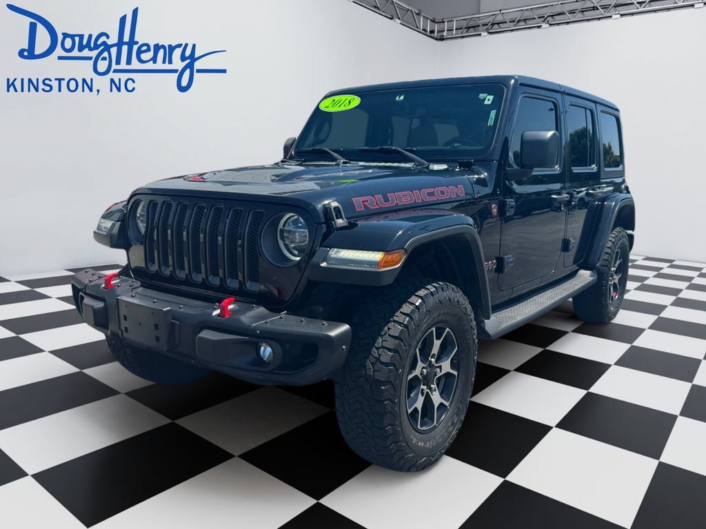 Used 2018 Jeep Wrangler Unlimited Rubicon AWD/4WD image 1
