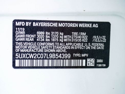 Used 2020 BMW X7 xDrive40i w/ M Sport Package image 42