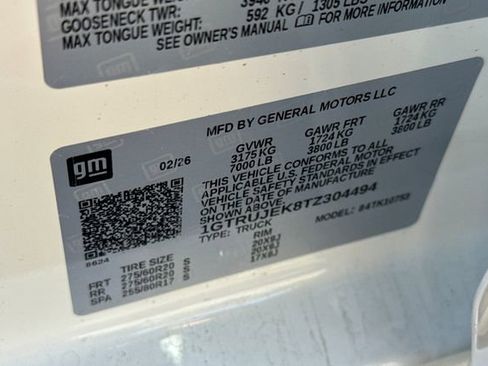 New 2026 GMC Sierra 1500 Elevation AWD/4WD image 33