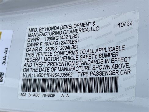 Used 2025 Honda Accord SE image 28