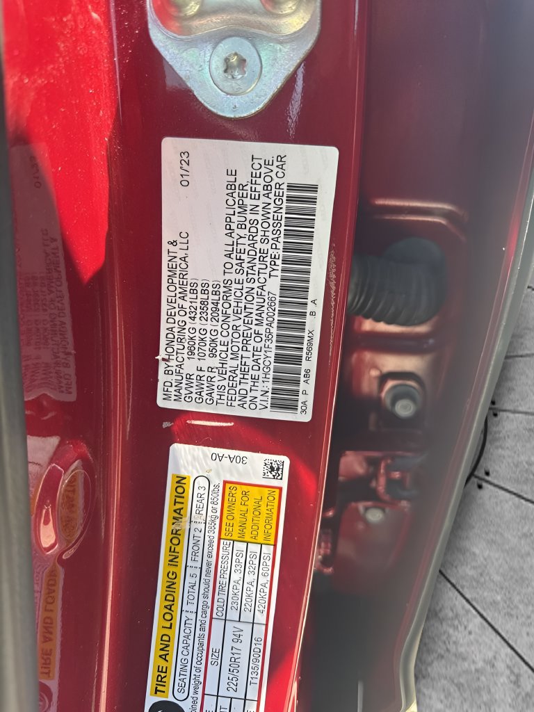 Used 2023 Honda Accord EX image 36