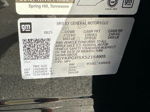 New 2025 Cadillac XT6 Sport w/ Technology Package image 25