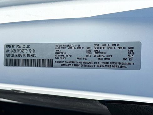 New 2026 RAM ProMaster 2500 w/ Safety Group FWD image 36