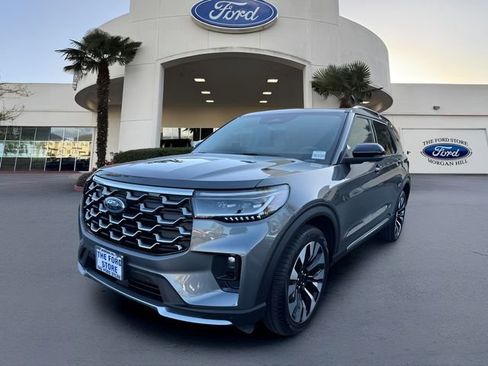 Certified 2025 Ford Explorer Platinum w/ LUX Leather Package AWD/4WD image 1