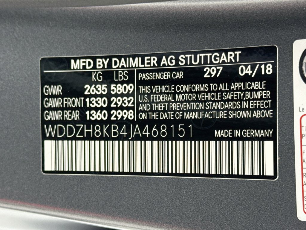 Used 2018 Mercedes-Benz E 63 AMG S image 34