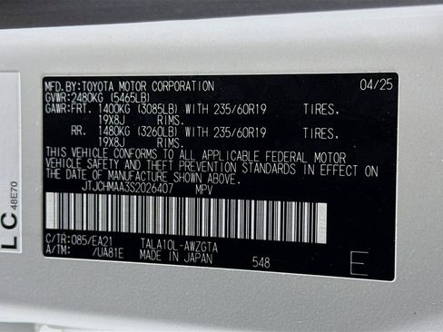 Used 2025 Lexus RX 350 Premium w/ Accessory Package (Z1) image 34